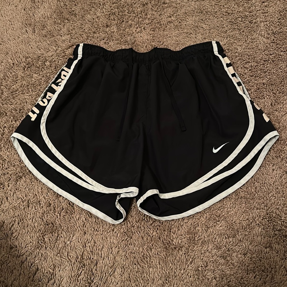 Nike black gym shorts